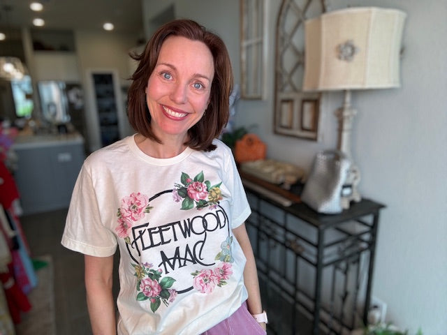 Fleetwood Mac Rock logo Tee