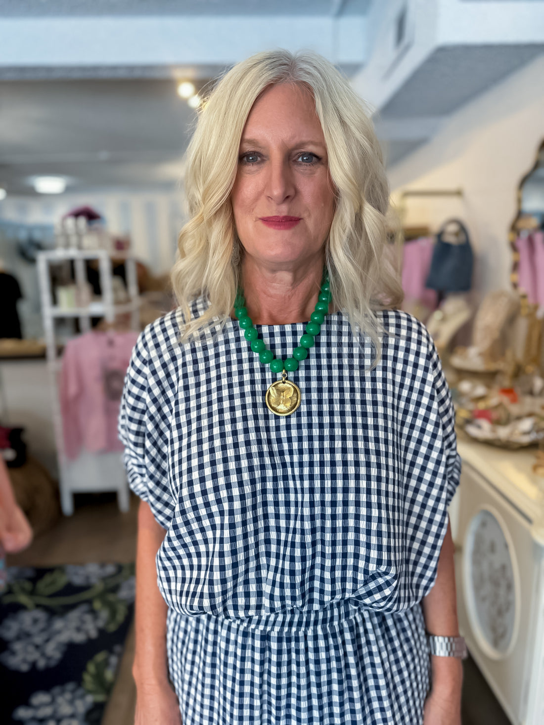 Everly Gingham Set Entro