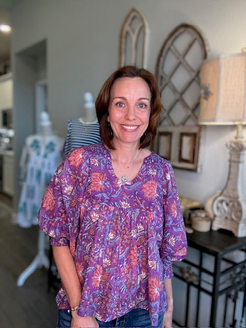 Leah Boho Top