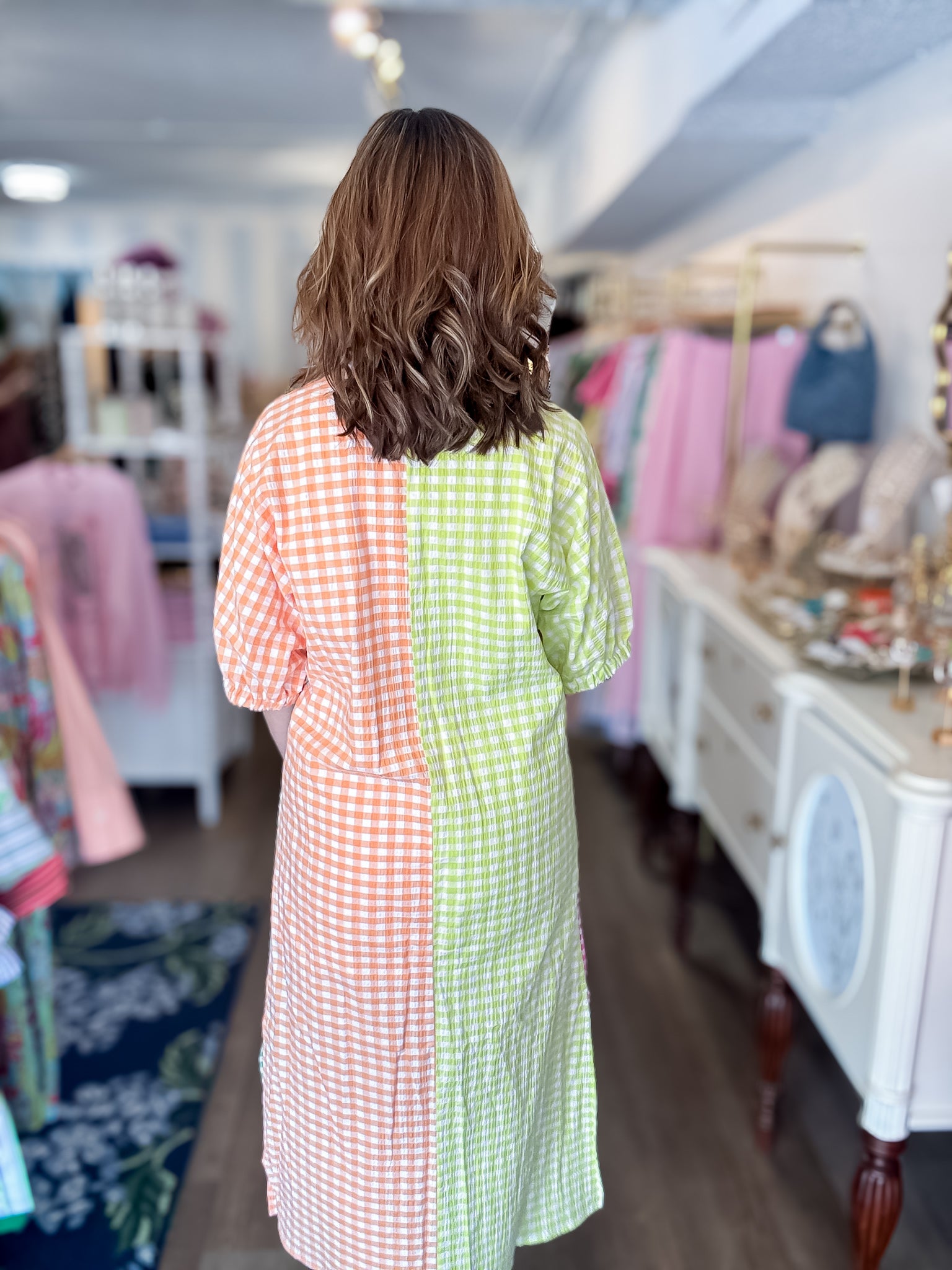Split Decision Midi Dress Adrienne