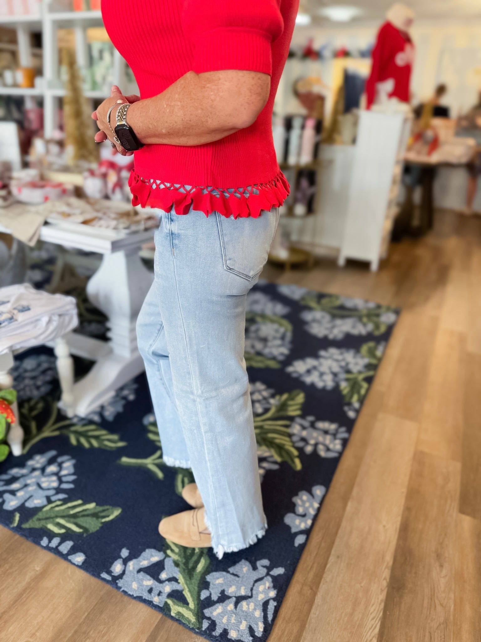 Fray Day Straight Jeans Risen