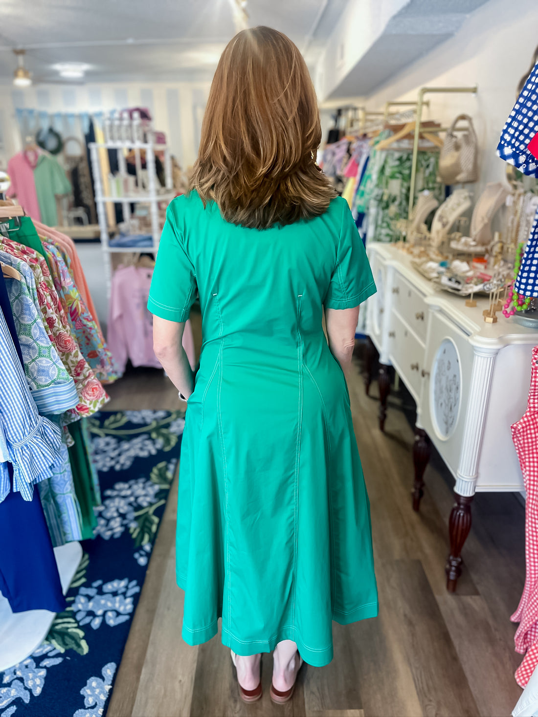 The Montclair Midi Dress Entro