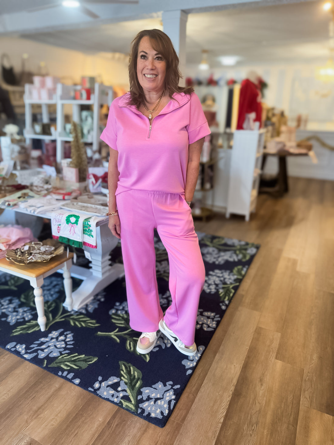 Zip & Go Scuba Set- Pink Threads of Grace