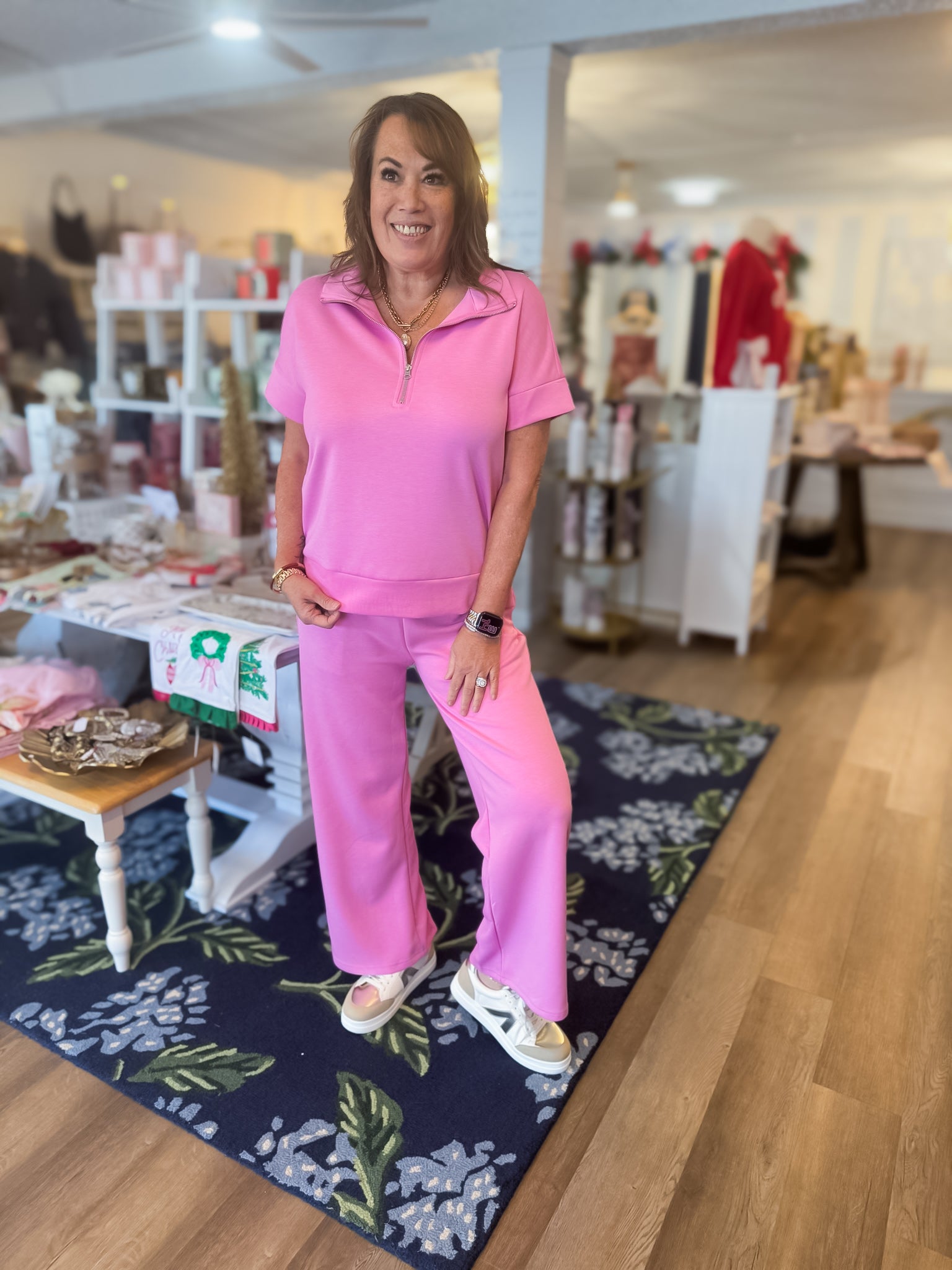 Zip & Go Scuba Set- Pink Threads of Grace