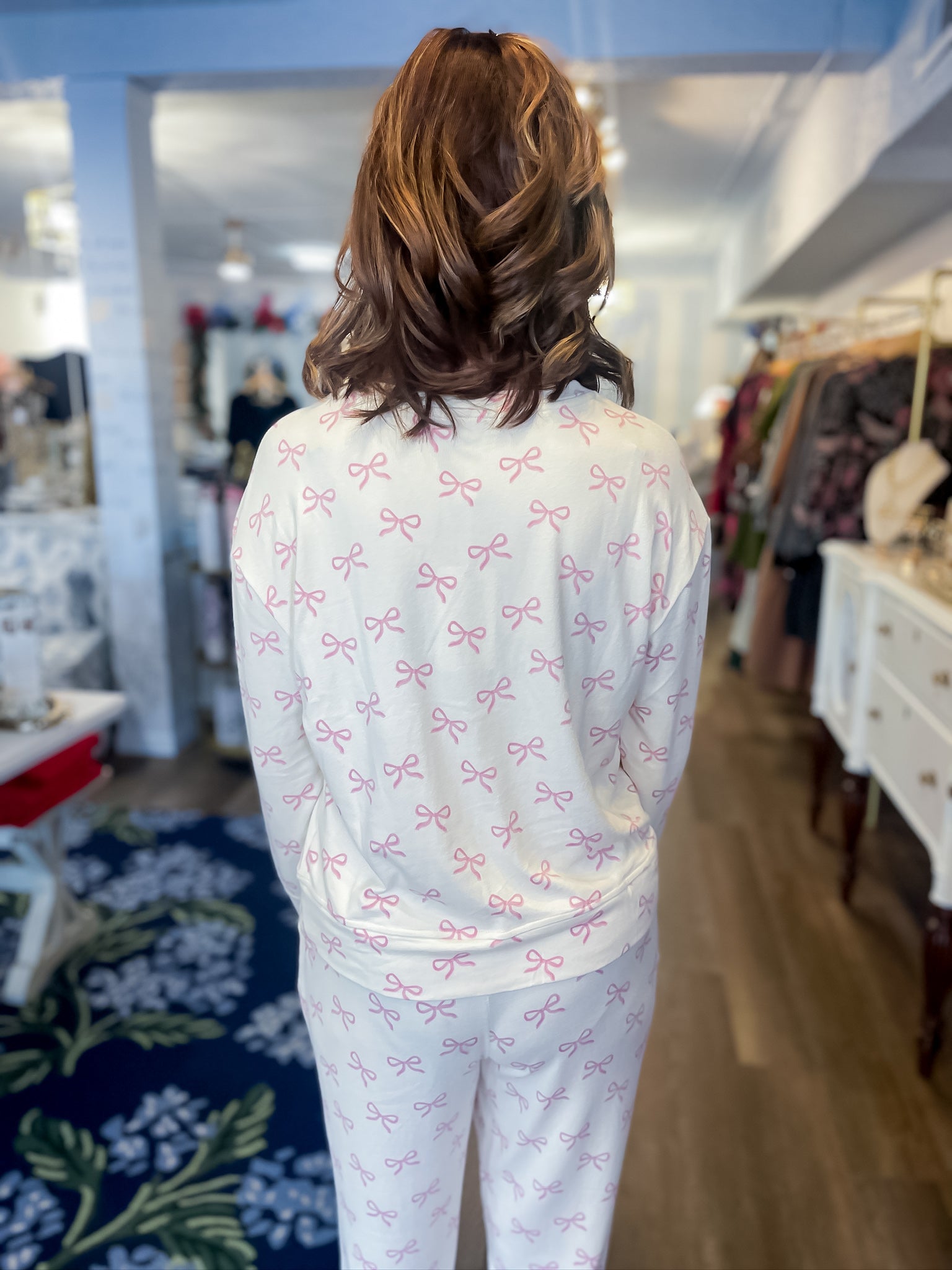 Cozy Bow Set Threads of Grace