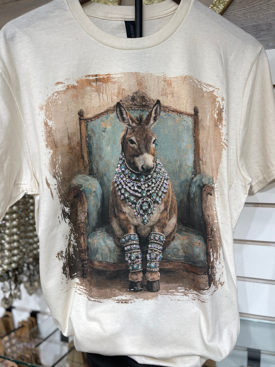 Glamour Mule Graphic Tee Star Bar Designs