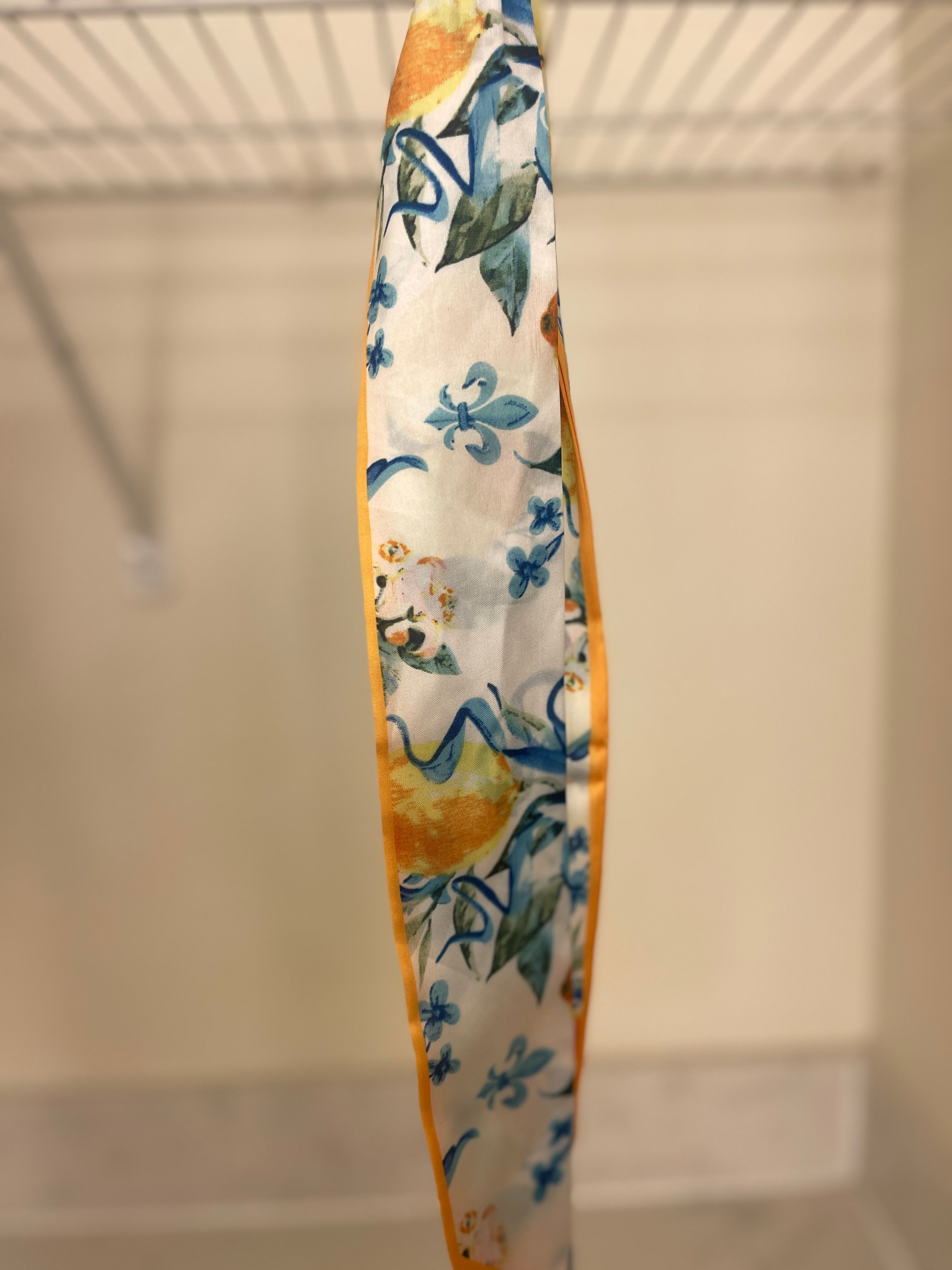 The Silk & Chain Statement Necklace Threads of Grace