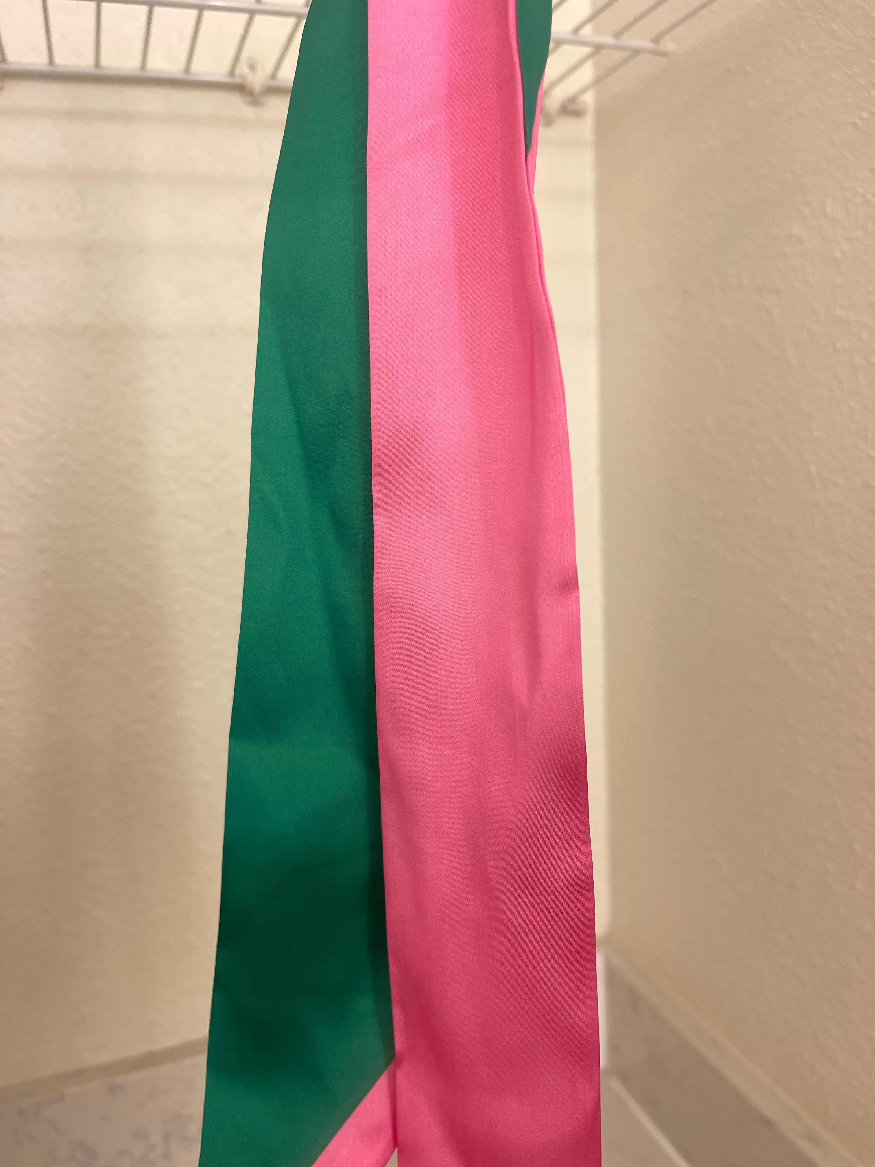 The Silk & Chain Statement Necklace Threads of Grace