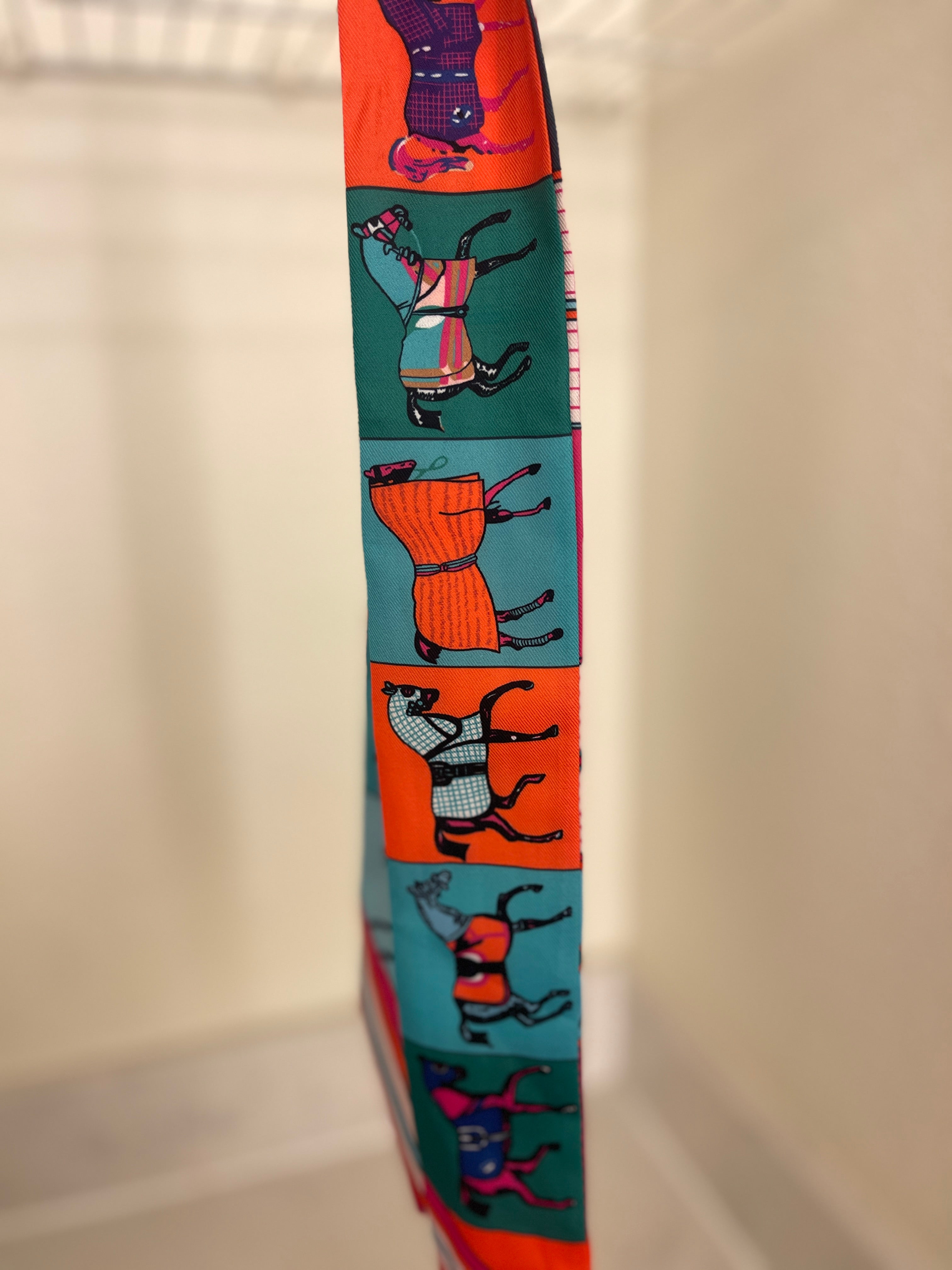 The Silk & Chain Statement Necklace Threads of Grace