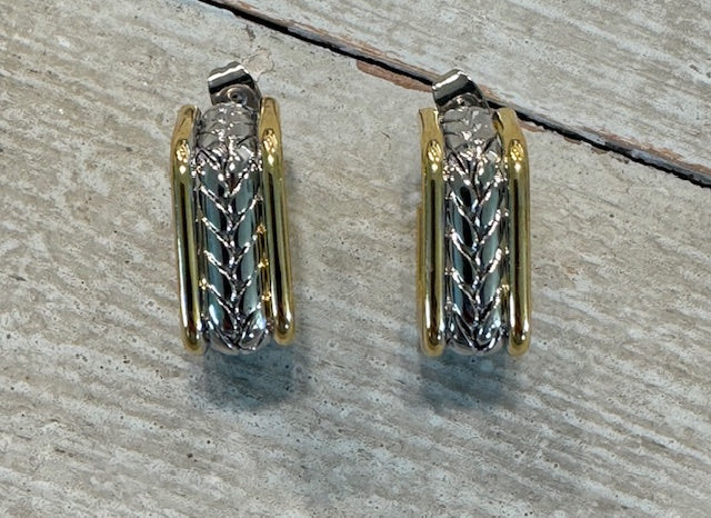 The Artisan Edge Earrings Threads of Grace