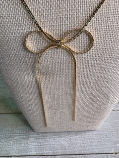 Tied in Gold Necklace Threads of Grace