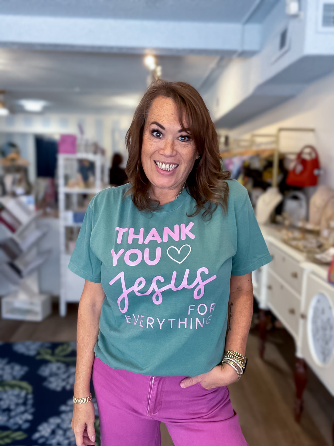 Thank You Jesus Tee August Avenue