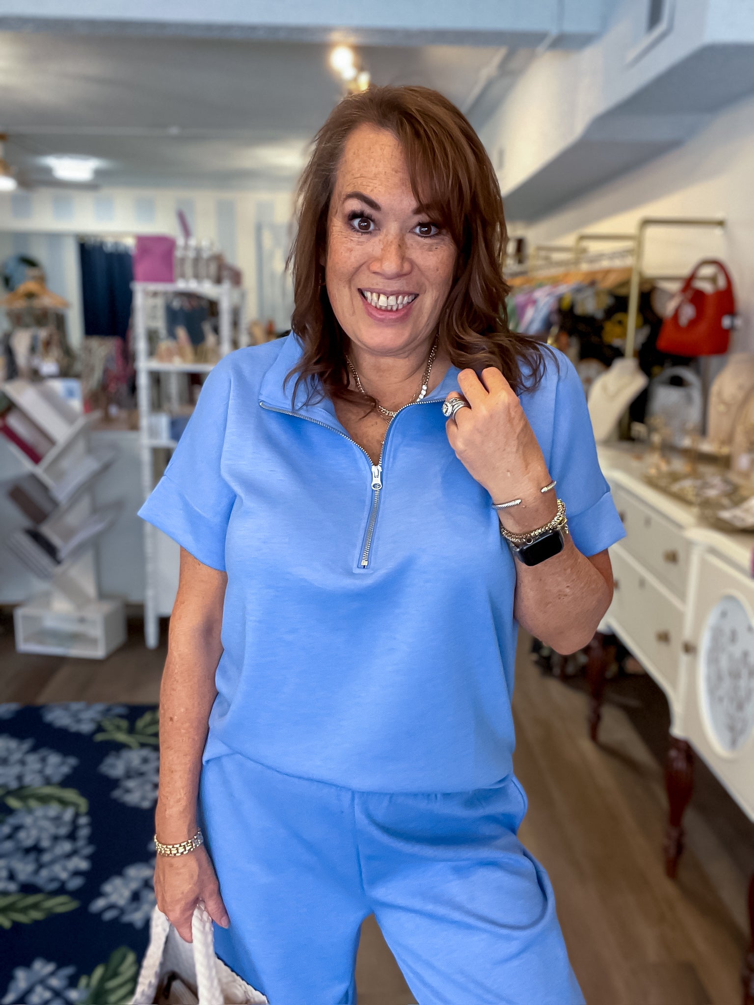 Zip & Go Scuba Set- Blue Threads of Grace