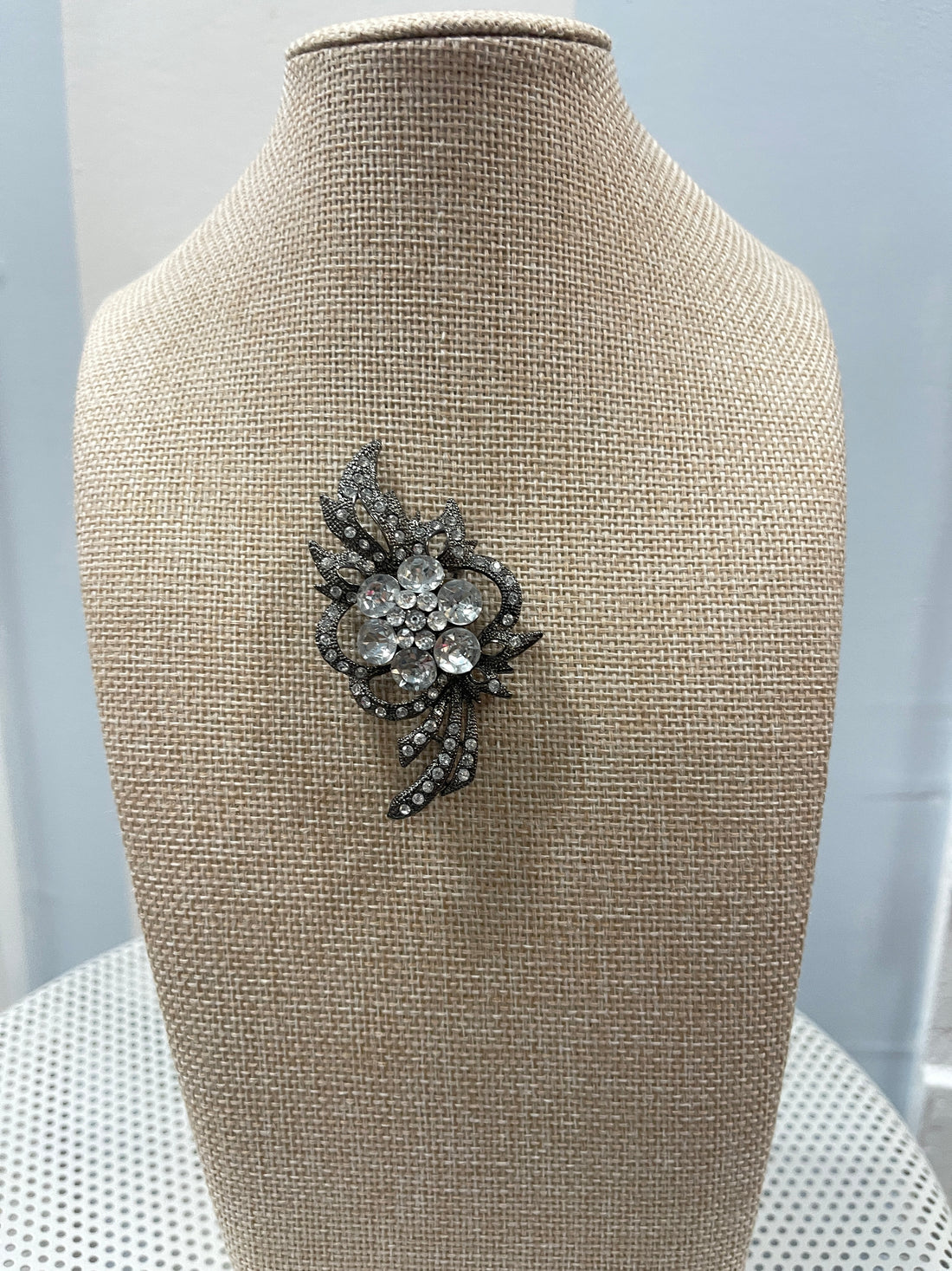 Vintage Midnight Spark Brooch Terry K