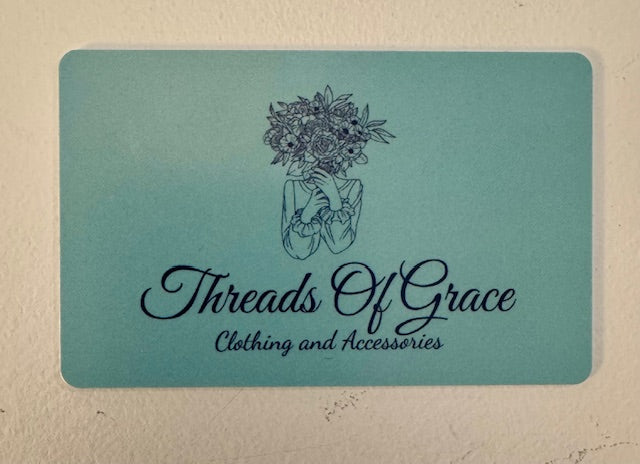 Threads of Grace-In Person Gift Card Threads of Grace