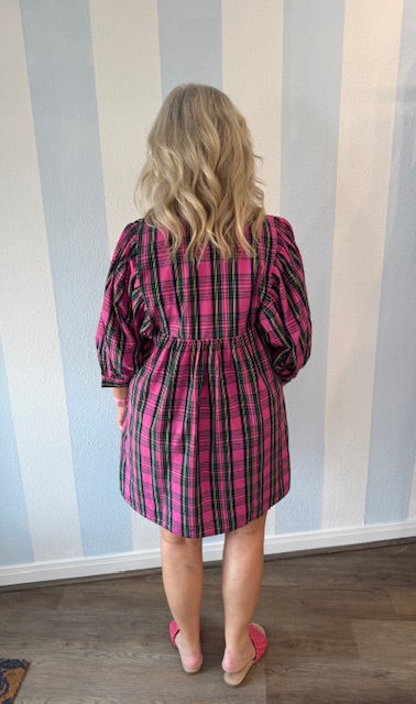 Pretty in Plaid Dress