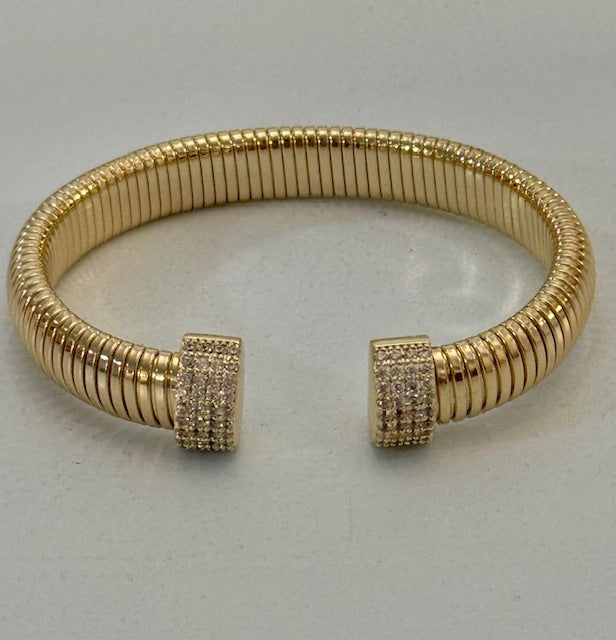 Golden Grace CZ Cuff Threads of Grace