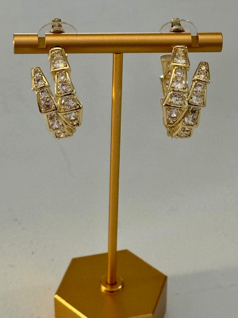 Gatsby Glow Hoops Threads of Grace