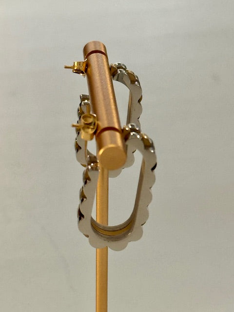 Two-Tone Link Hoops