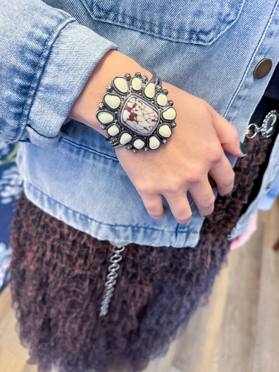 Ivory Mesa Cuff Threads of Grace