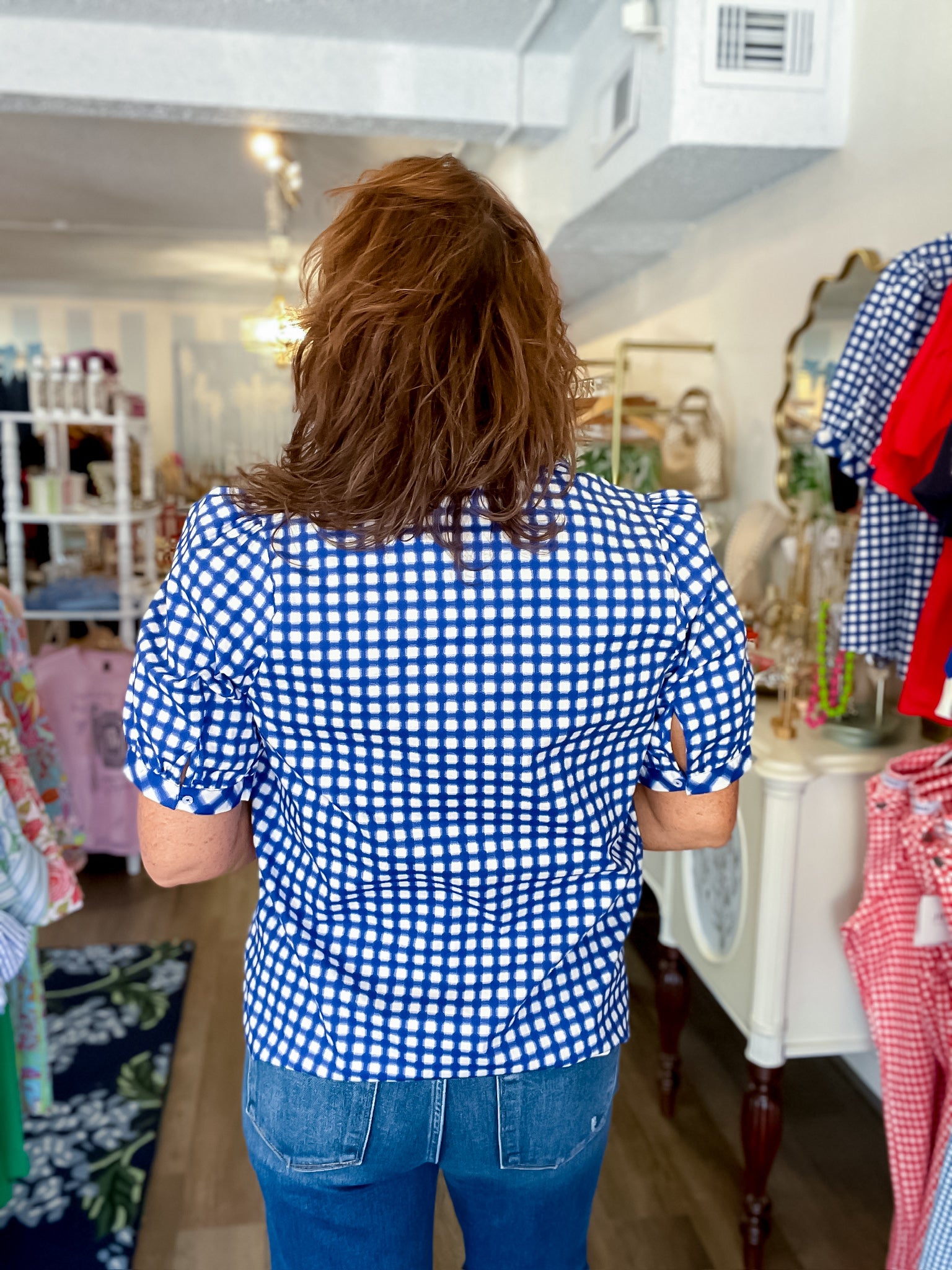 The Bluebell Picnic Top Mary Square