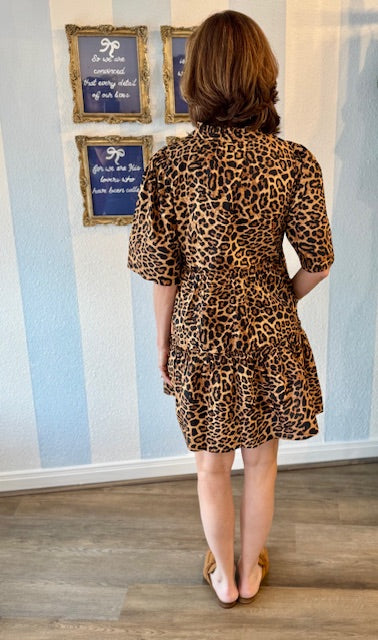 Leopard Muse Dress Threads of Grace