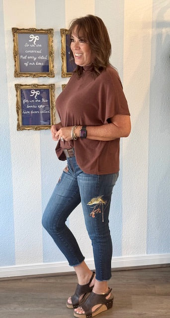 Mocha Muse Knit Top Entro