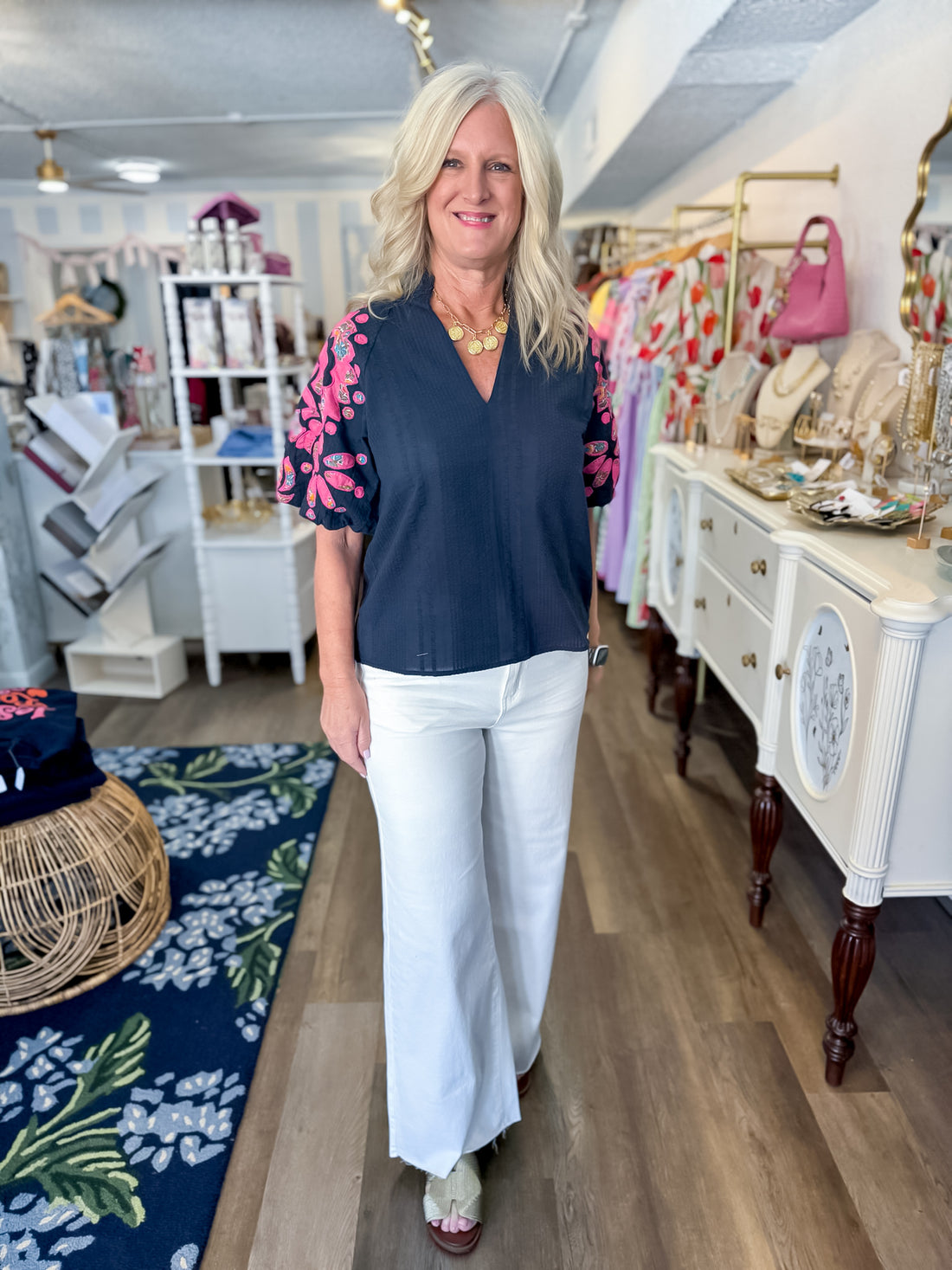 The Hampton Twill Pants- White Easel