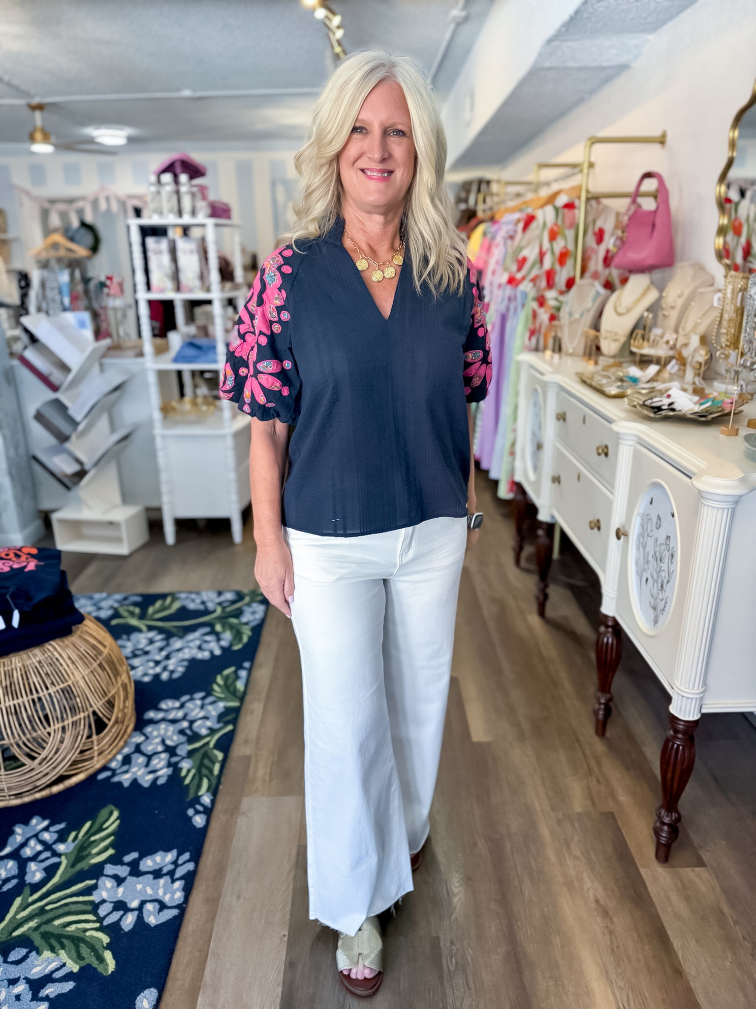 The Hampton Twill Pants- White Easel