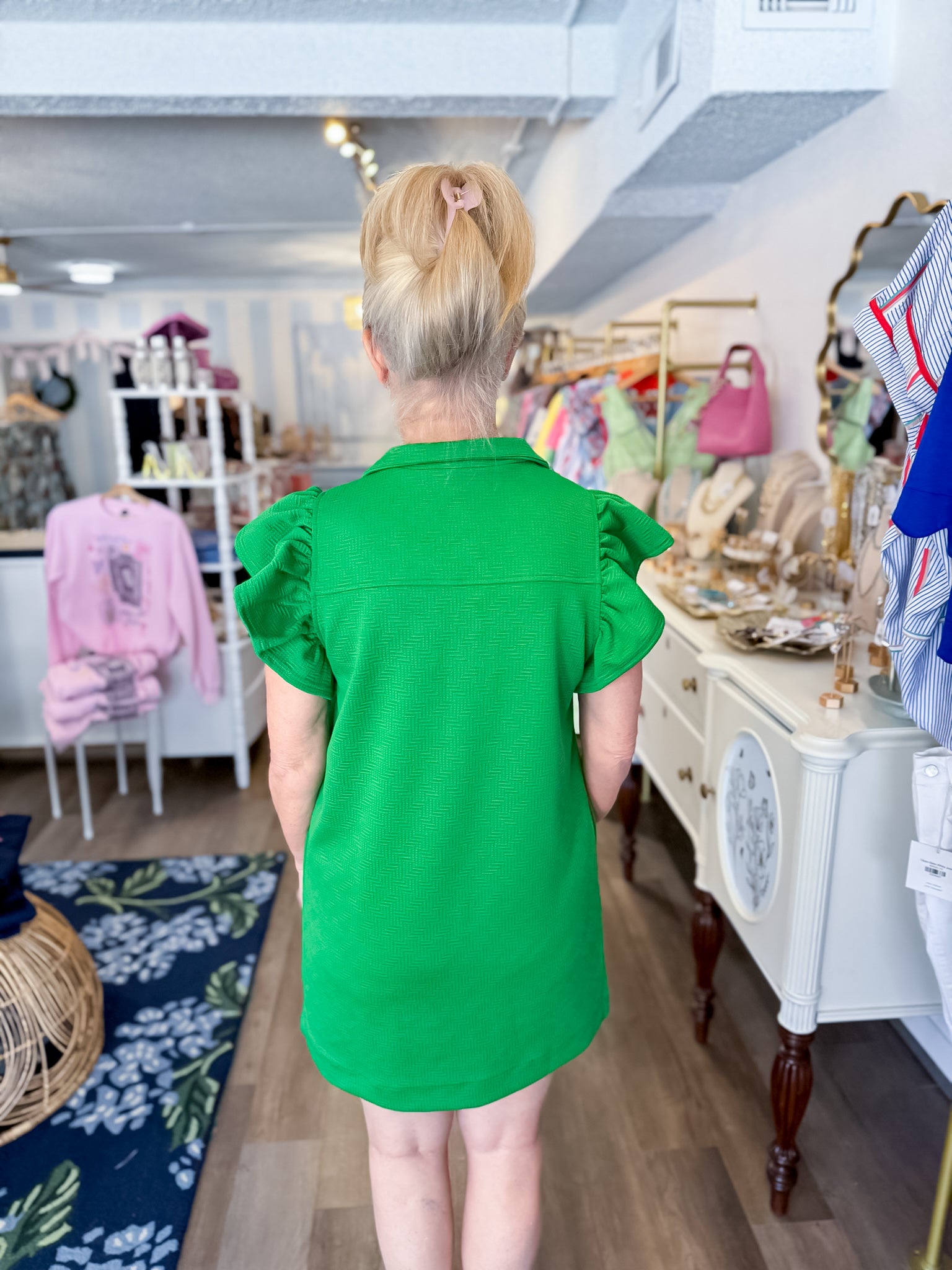The Fairway Flutter Dress Mary Square