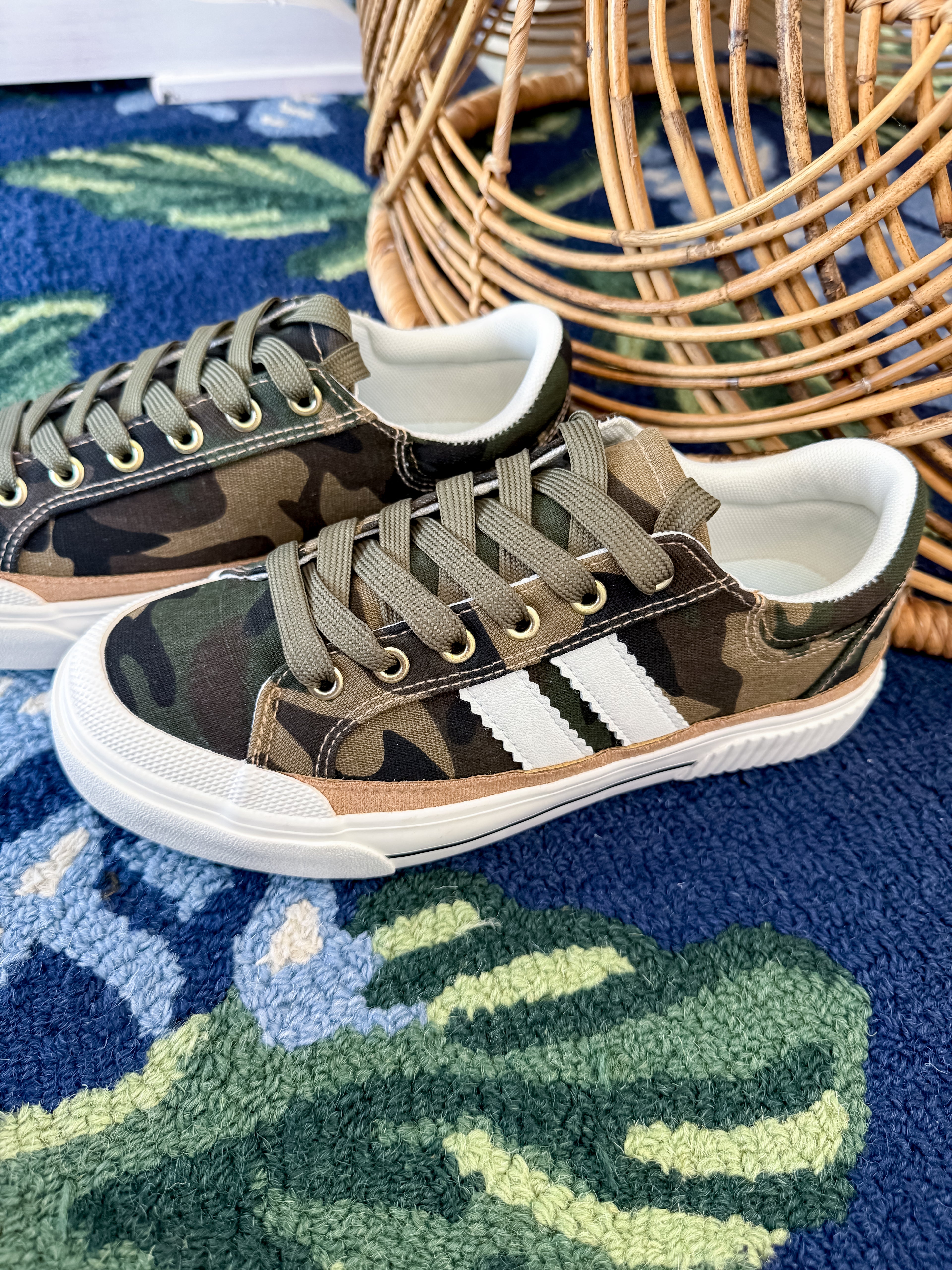 That’s Her Sneakers - Camo Corkys