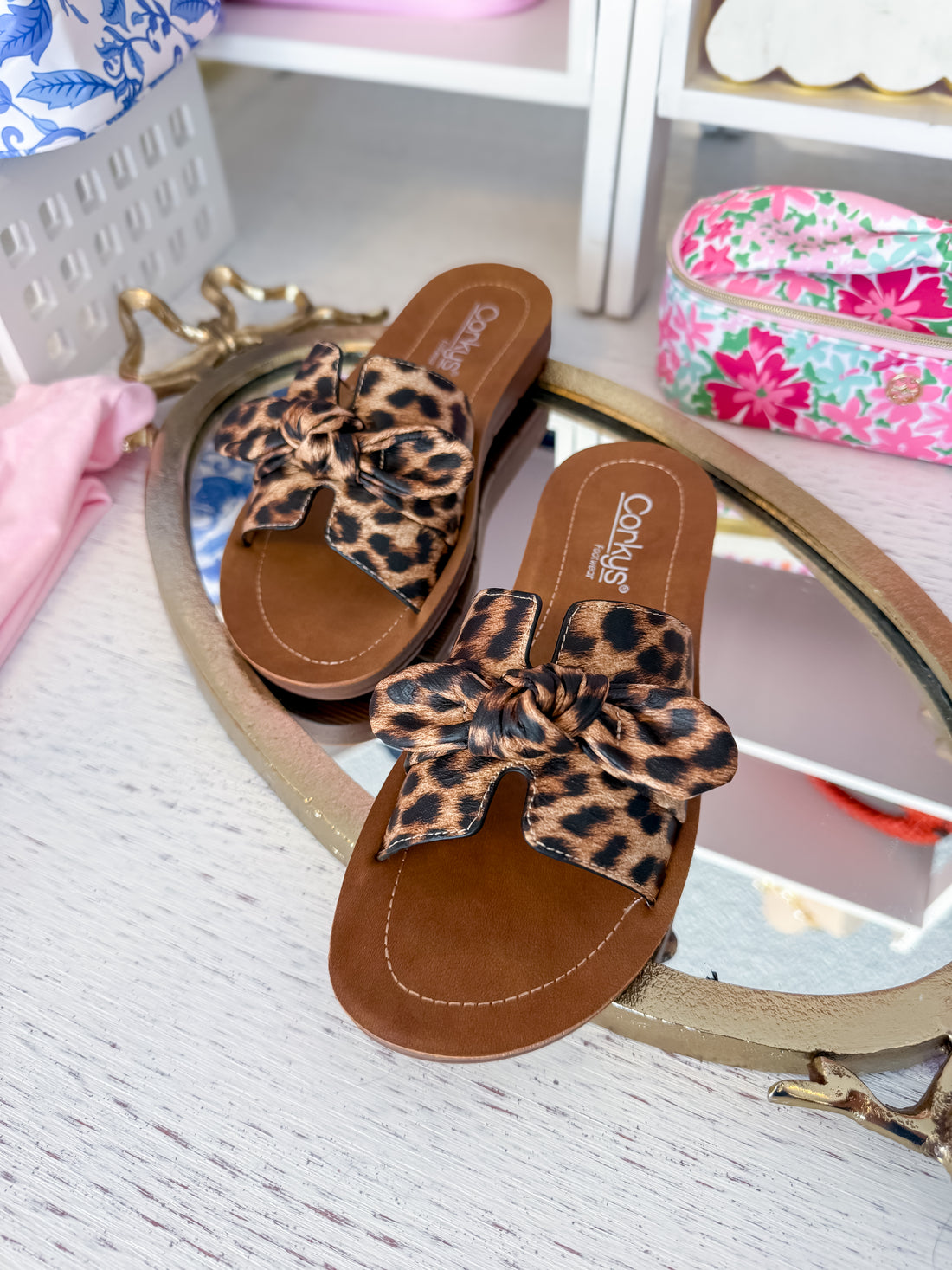 Too Cute- Corkys Leopard Corkys