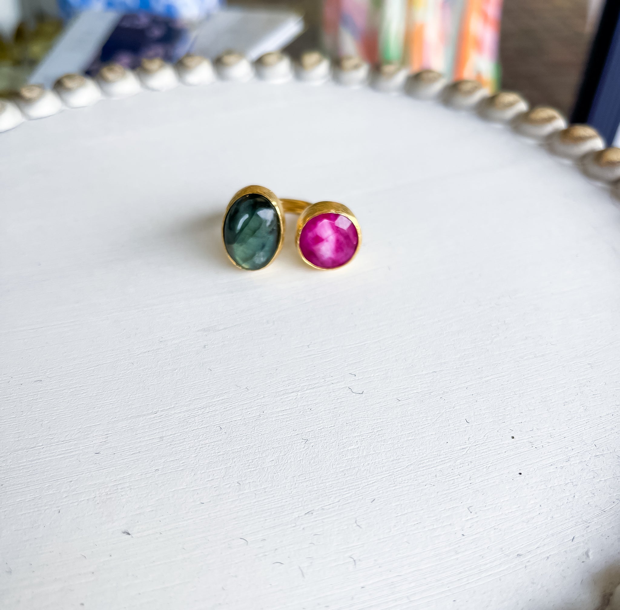 Luxe Stone Ring Threads of Grace