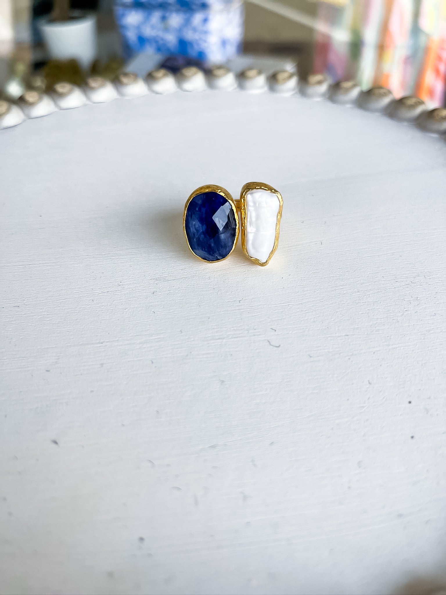 Luxe Stone Ring Threads of Grace