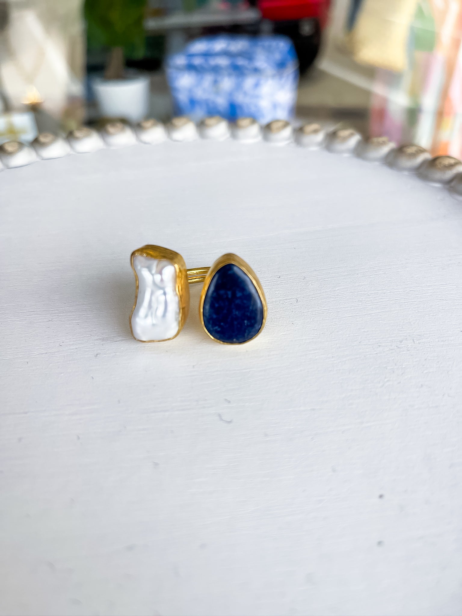 Luxe Stone Ring Threads of Grace