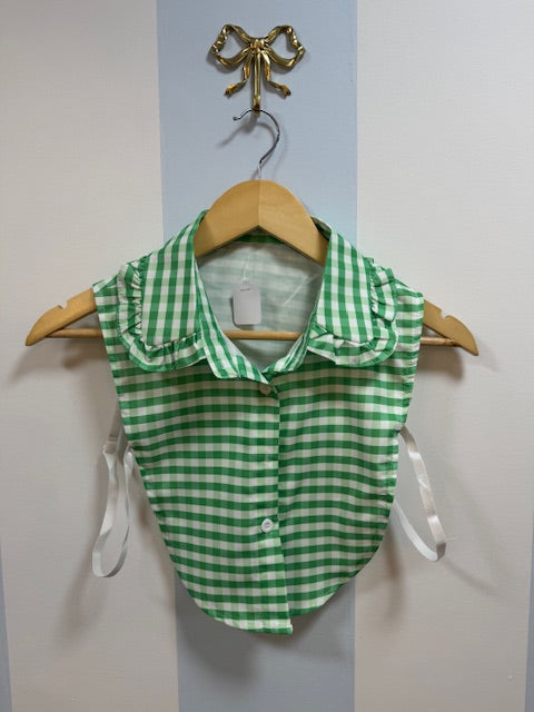 The Kennedy Gingham Collar Threads of Grace