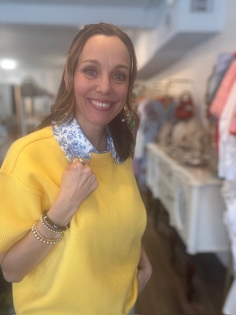 Toile Collar Threads of Grace