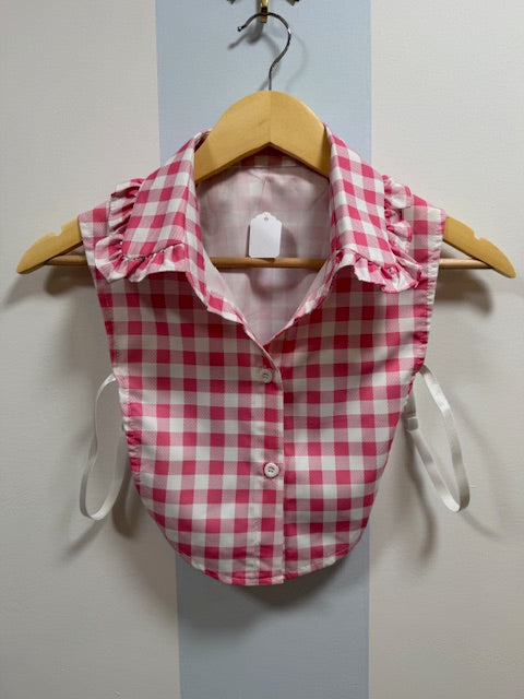 Sweetheart Gingham Collar Threads of Grace