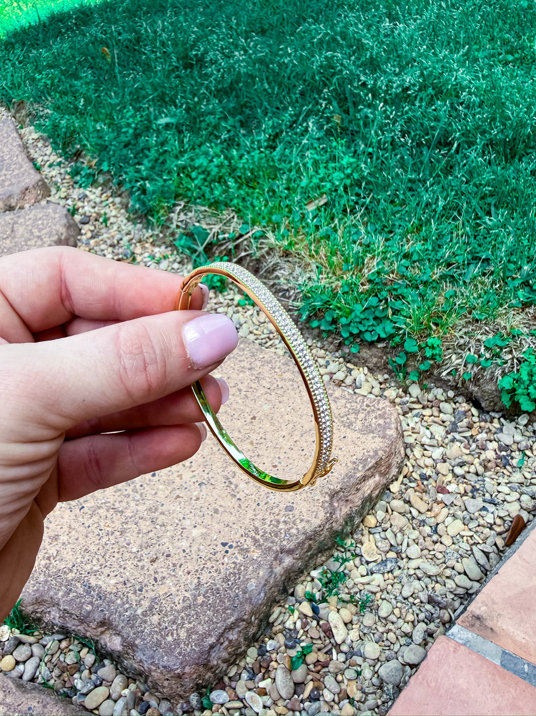 Glow Bangle Bracelet Silver and Accessories