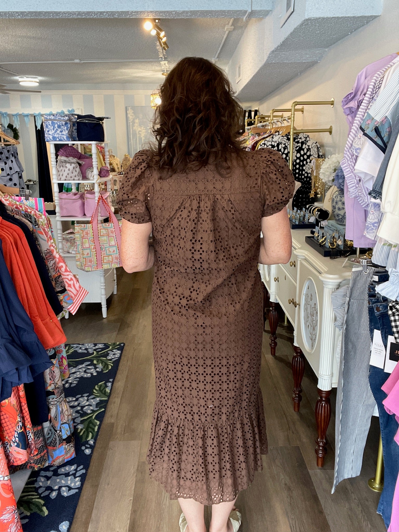 Chestnut Charm Dress Entro
