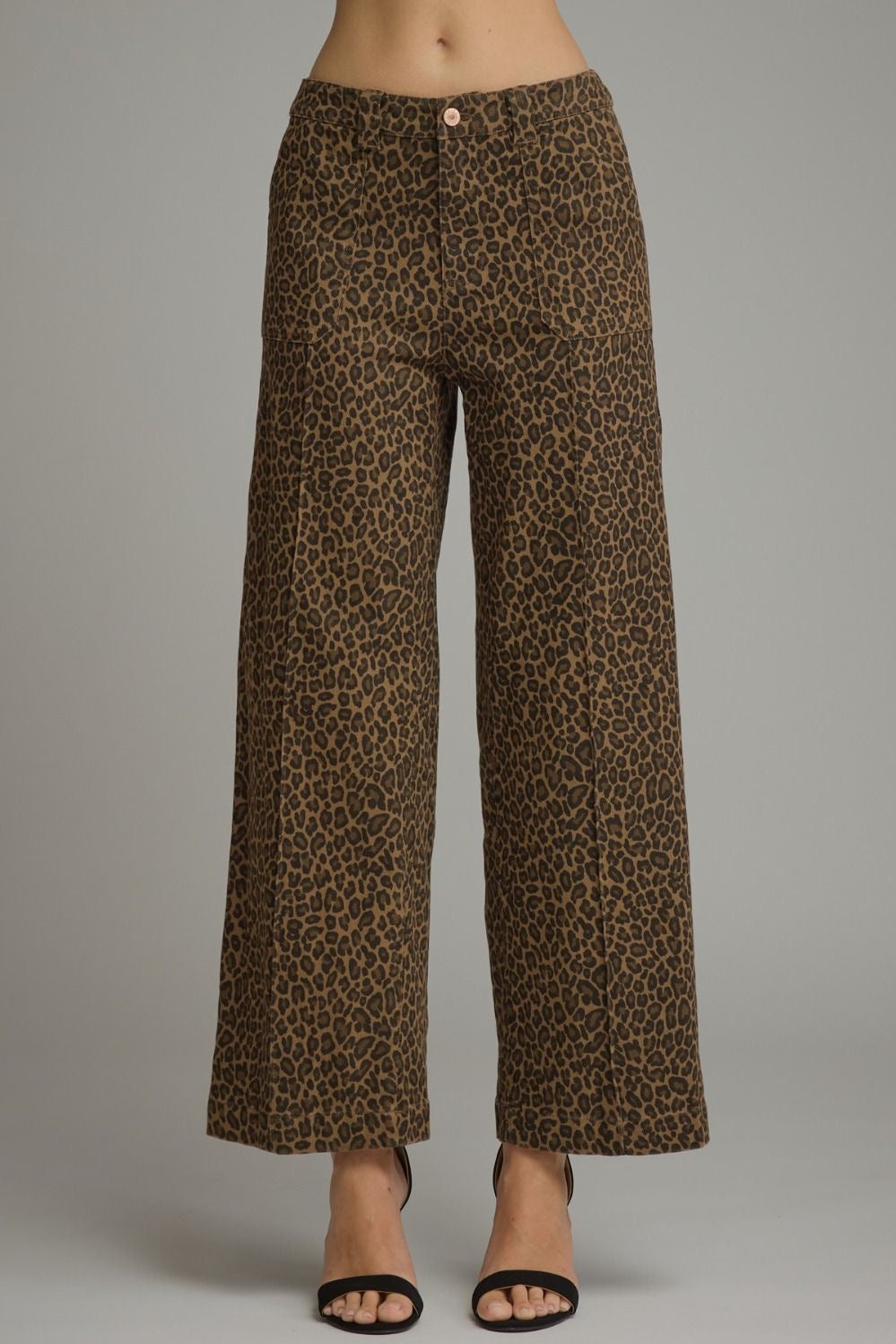 Feline Fine Wide Leg Pants Entro