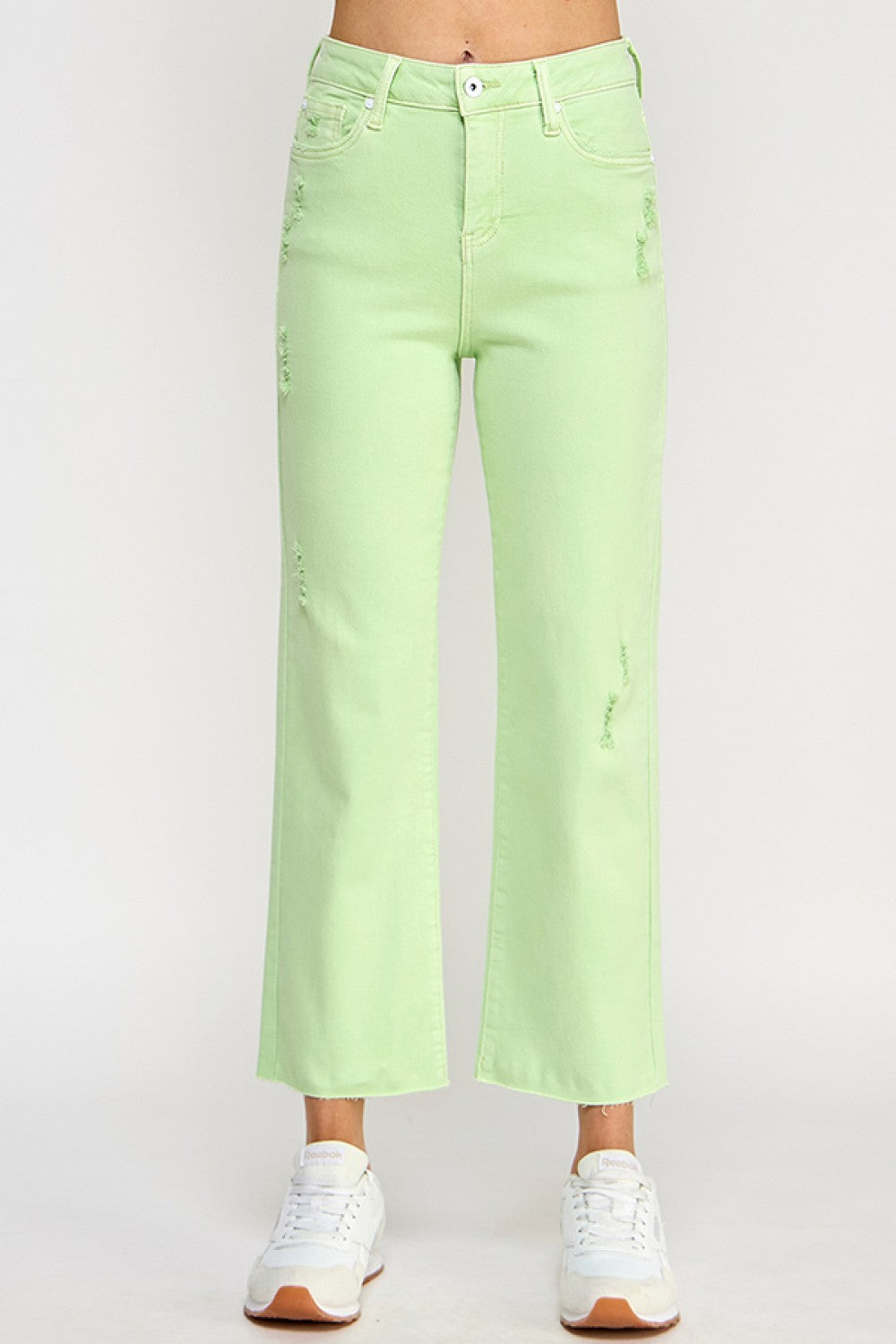 Hannah High Rise Straight Leg Jean
