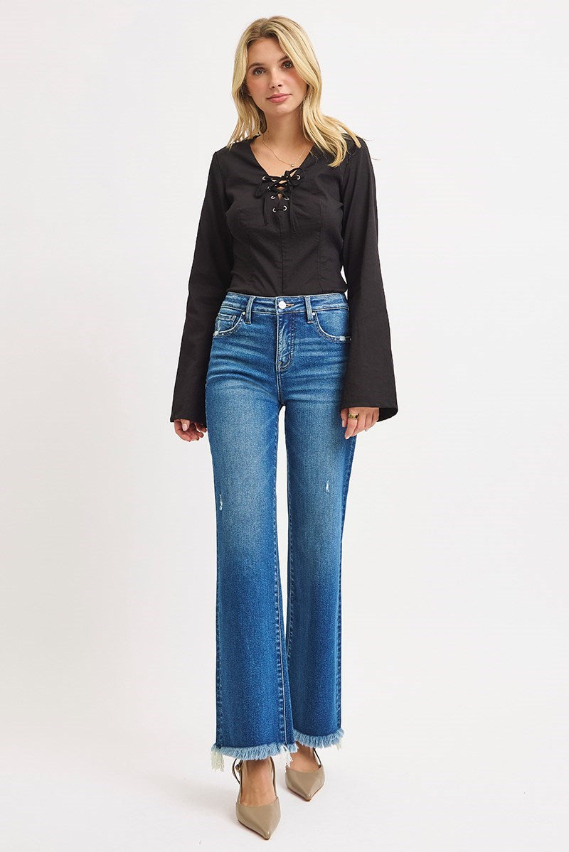 Fray Day Straight Jeans
