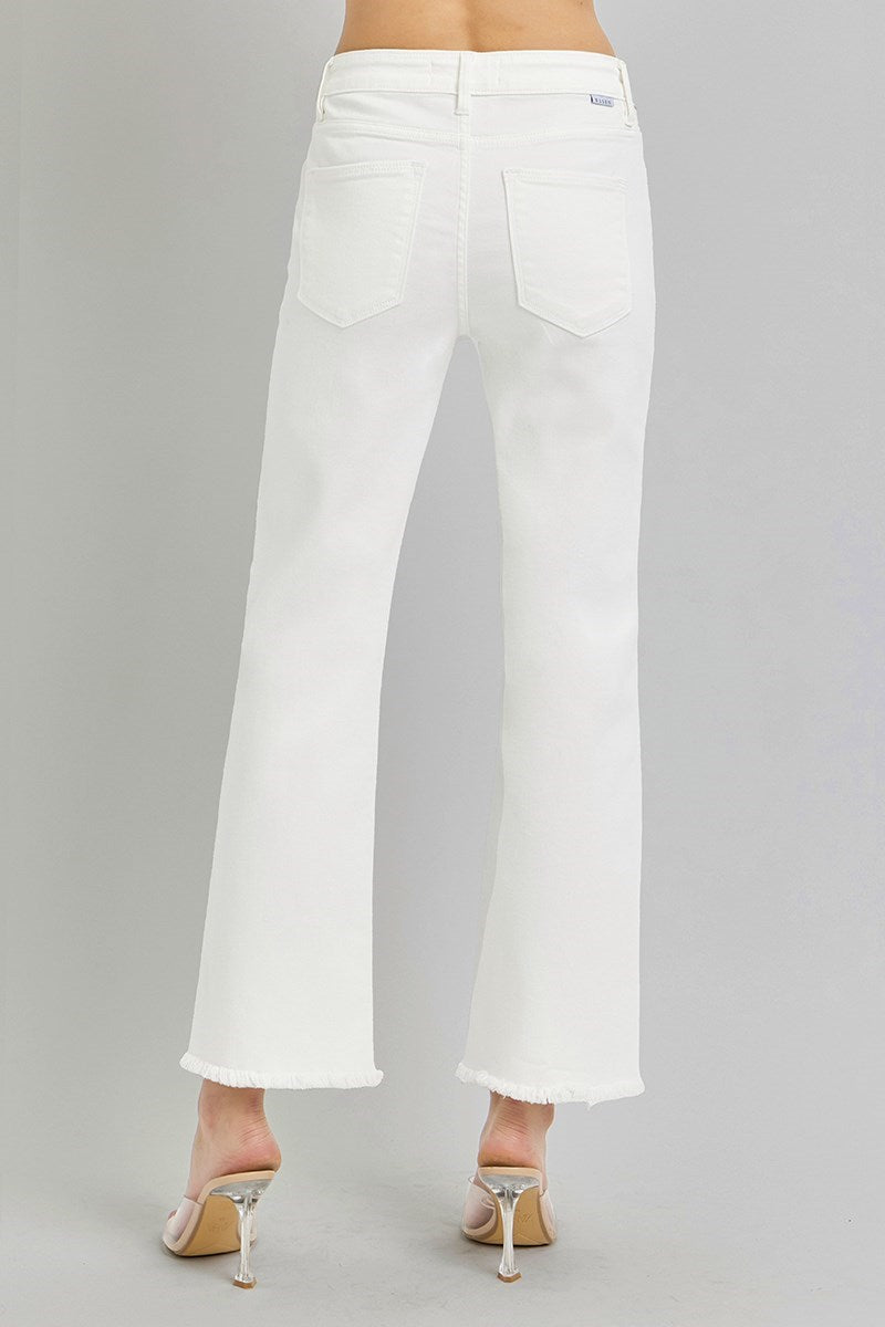 Blanc Mid Rise Jean