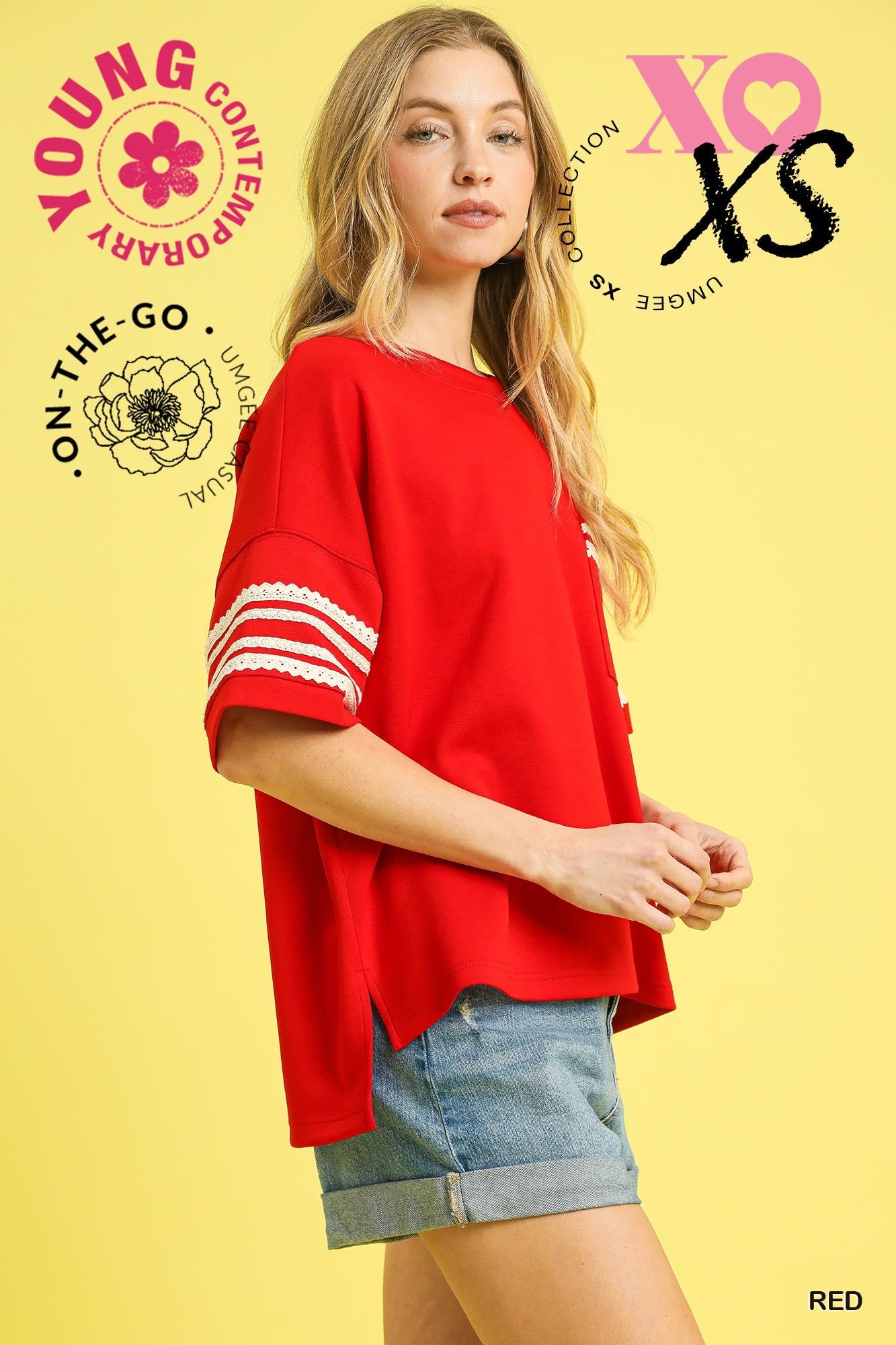 Varsity Lace Tee