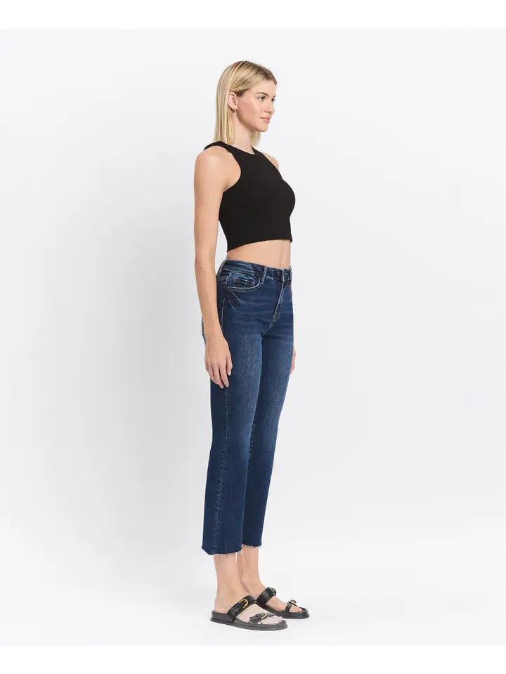 Indigo Rise Flare Jeans Lovervet