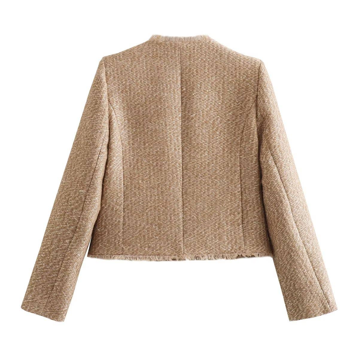 Savannah Tweed Button Jacket
