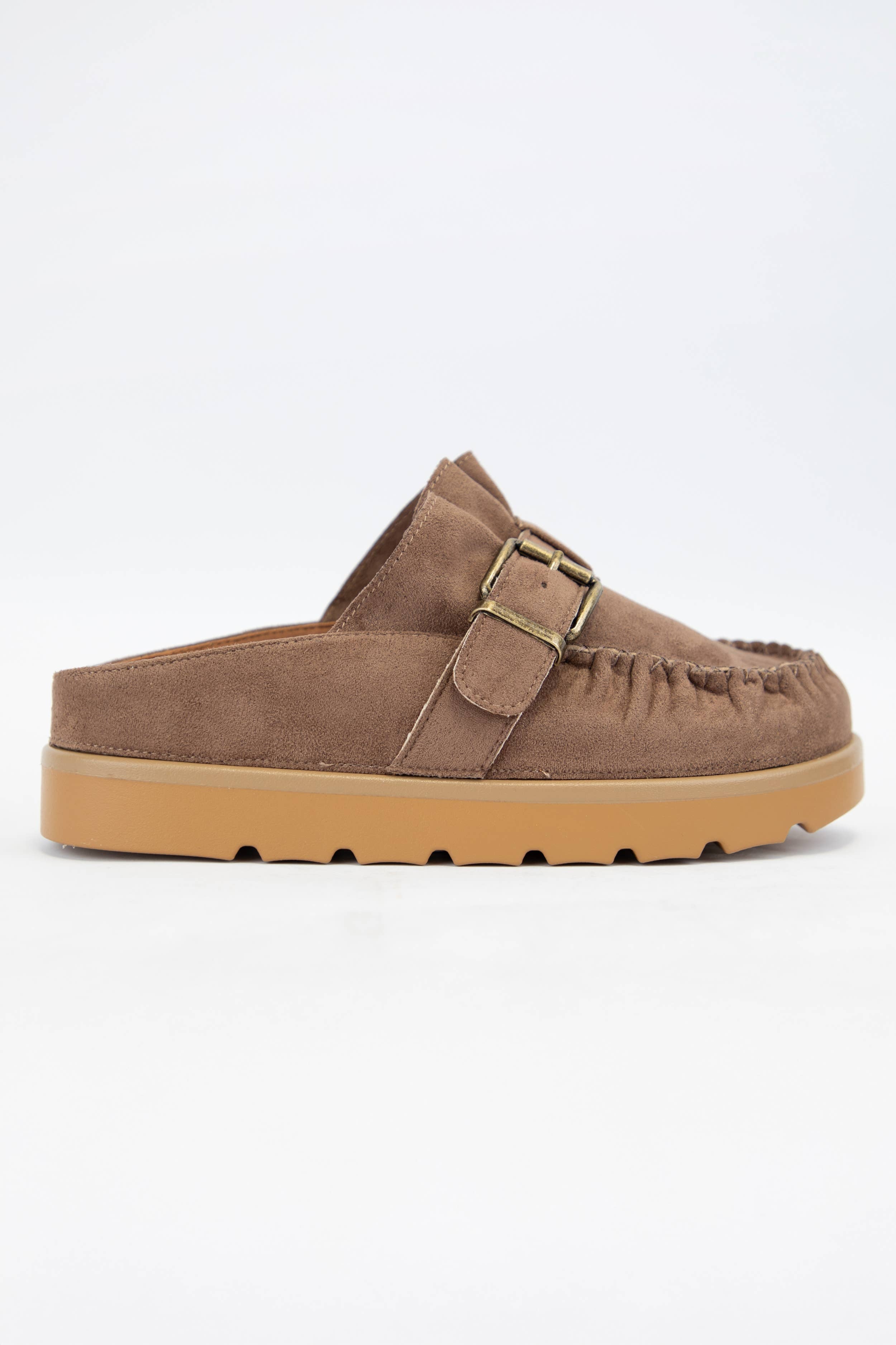 Slip On Moccasin Mule Shoes CCOCCI