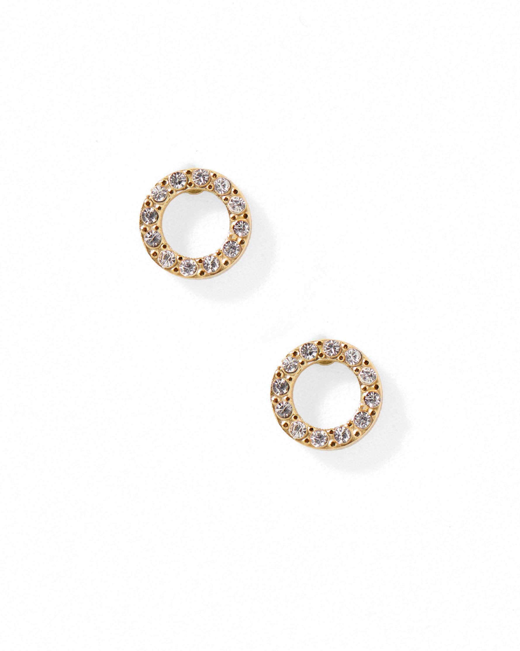Lainey Stud Earrings-Gold