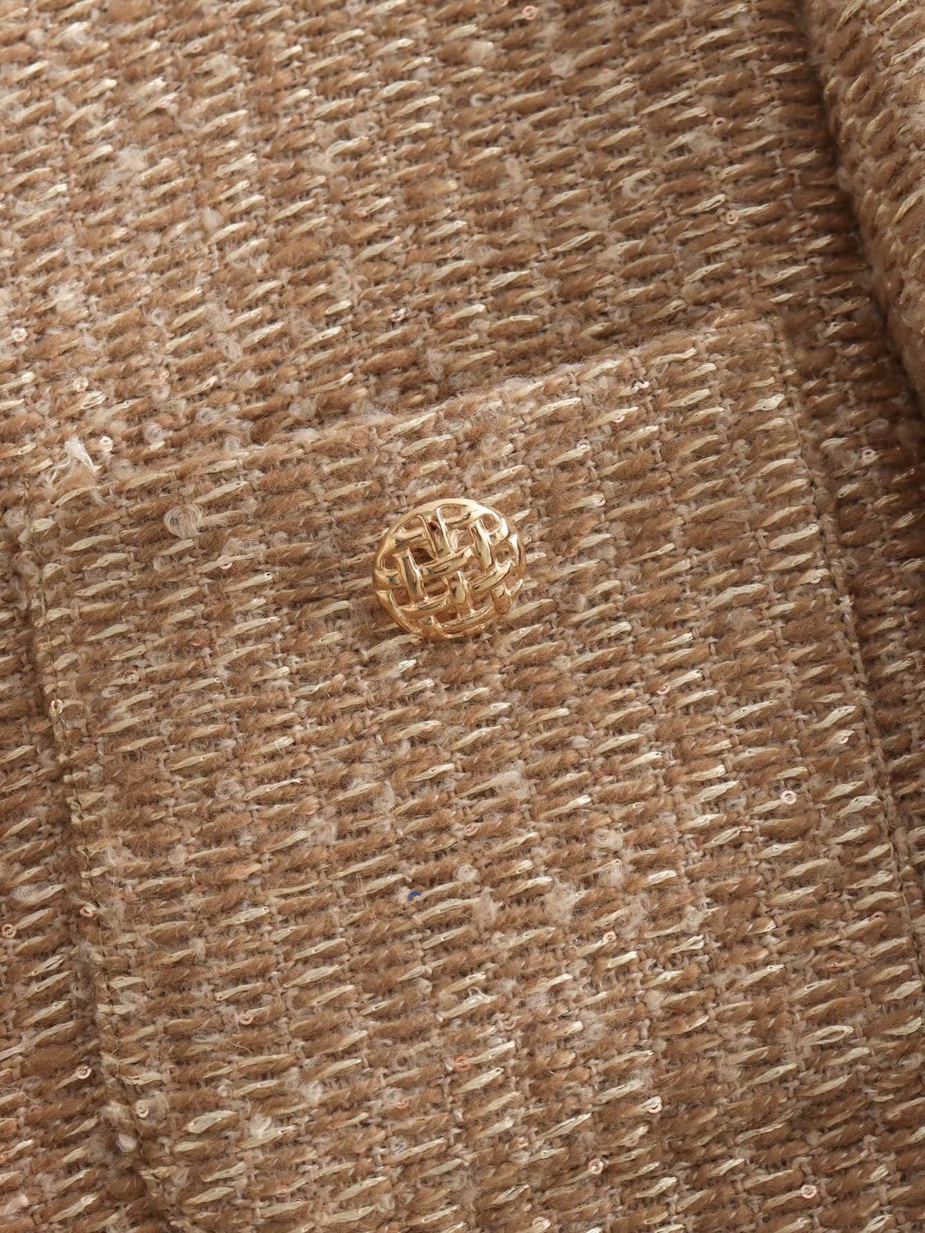 Savannah Tweed Button Jacket